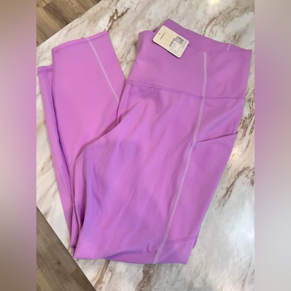 Lavender High-Waisted Leggings